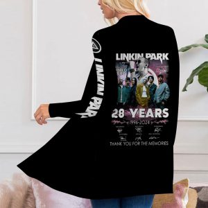 Linkin Park Women's Patch Pocket Cardigan - MAITM 8023