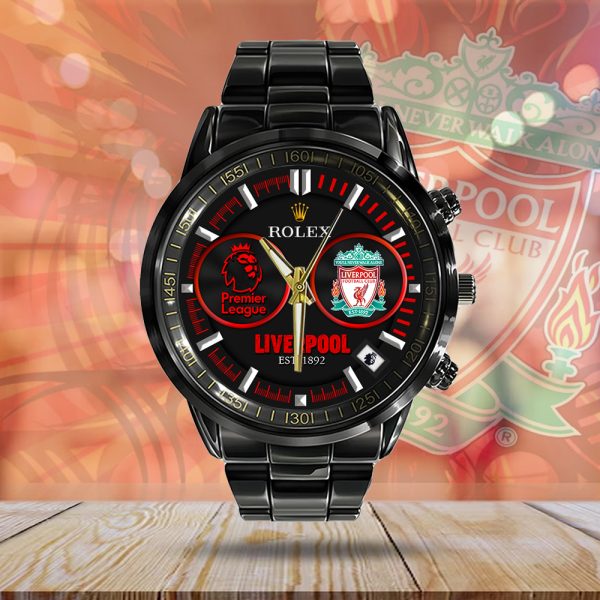 Liverpool x Rolex Black Stainless Steel Watch - MAITM 8124