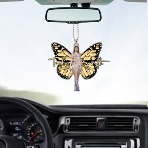 Taylor Swift Custom Shape 1-sided Acrylic Car Ornament - MAITM 7948