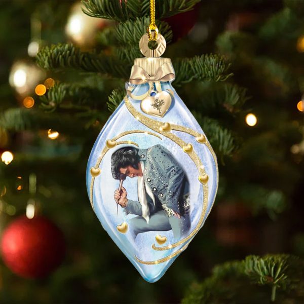 Elvis Presley Custom Shape 2-sided Acrylic Ornament – MAITM 8159.3