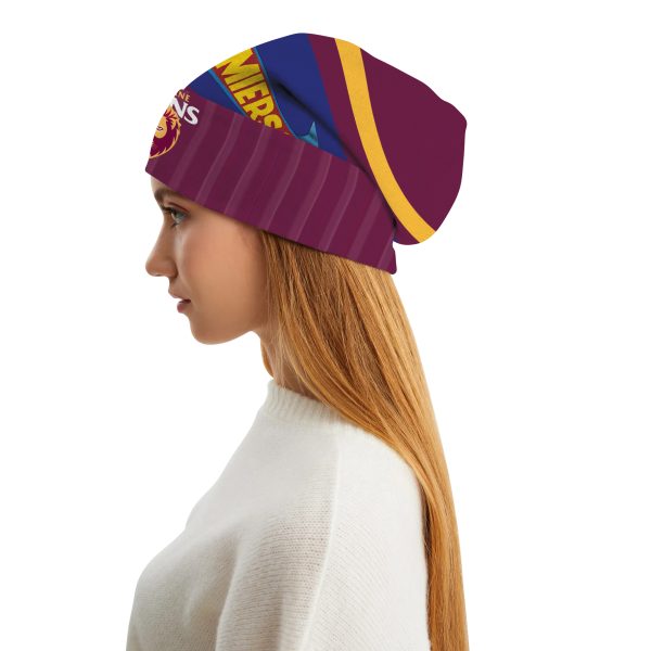 Brisbane Lions Beanie Hat - MAITM 8196