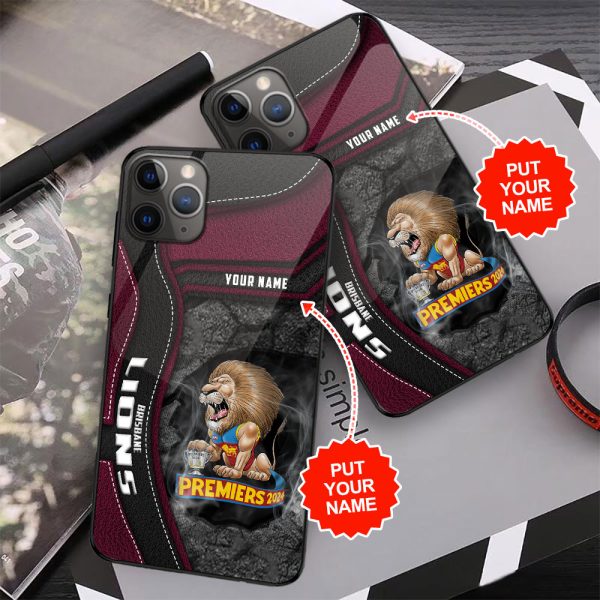 Personalized Brisbane Lions Phone Case - MAITM 8208