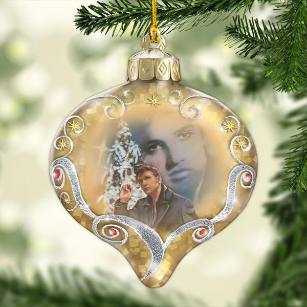 Elvis Presley Custom Shape 2-sided Acrylic Ornament - MAITM 8126.3