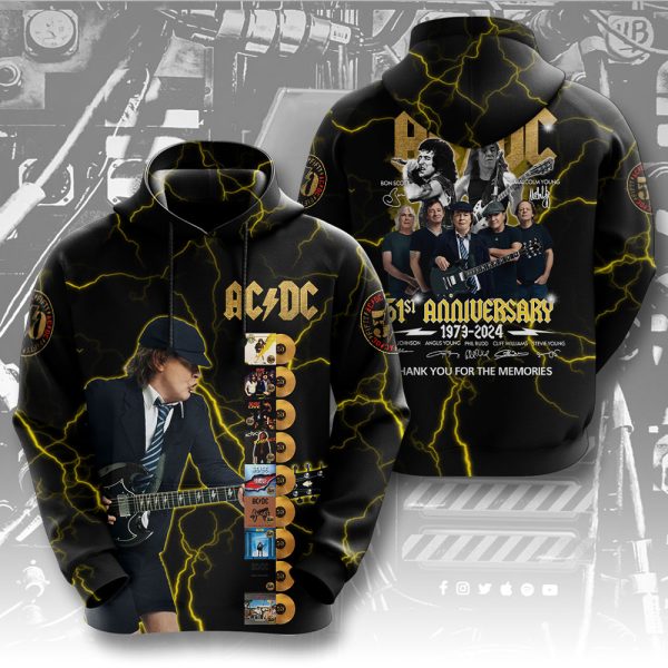 AC/DC 3D Apparel - HUNGVV 3977