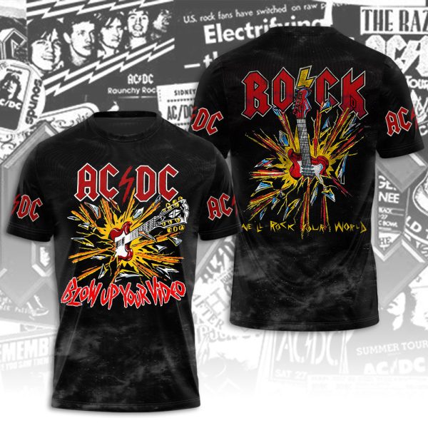 AC/DC 3D Apparel - GNE 1569