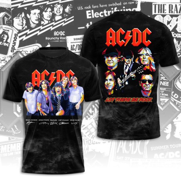 AC/DC 3D Apparel - GNE 1575