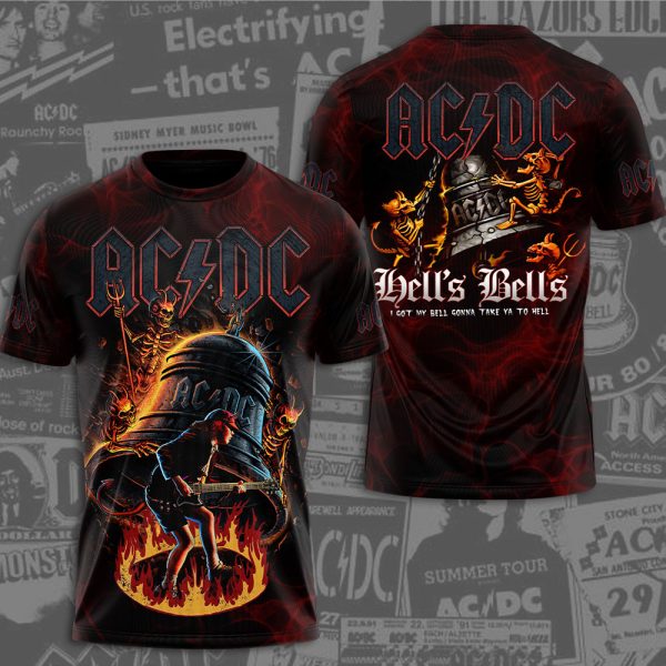 AC/DC 3D Apparel - HUNGVV 4989