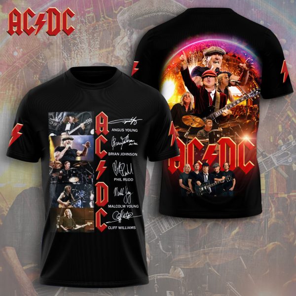 AC/DC 3D Apparel - GNE 1595