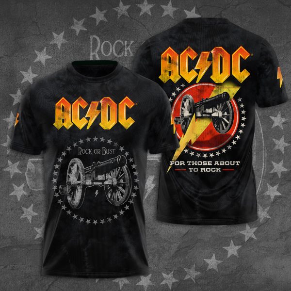 AC/DC 3D Apparel - GNE 1600