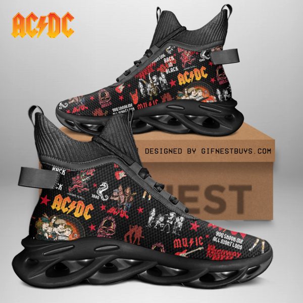 AC/DC High Top Clunky Sneaker - TANTN 8182