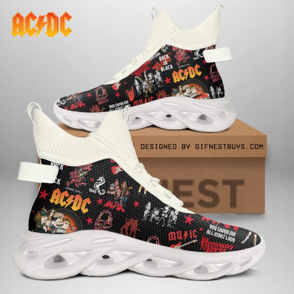 AC/DC High Top Clunky Sneaker - TANTN 8182