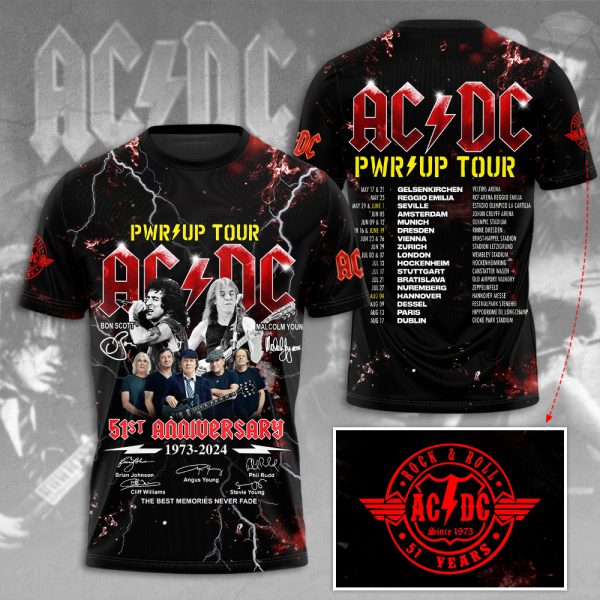 AC/DC 3D Apparel - HUNGVV 3899