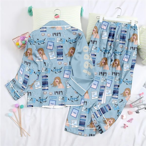 Taylor Swift Button Down Pajamas Set – ANHNV 5192