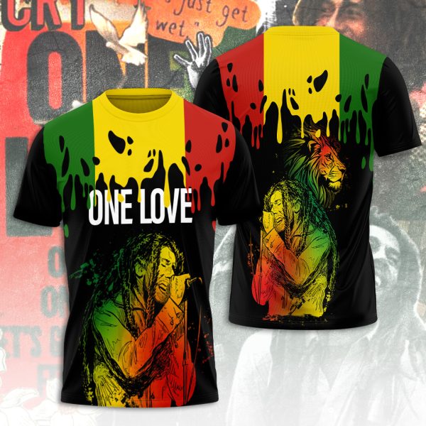 Bob Marley 3D Apparel - ANHNV 5193