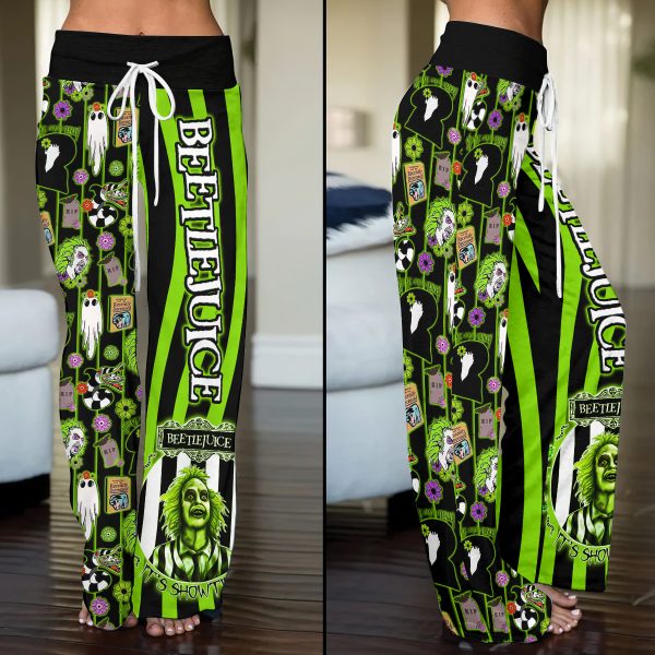 Beetlejuice High-Waisted Straight-Leg Trousers - ANHNV 5230