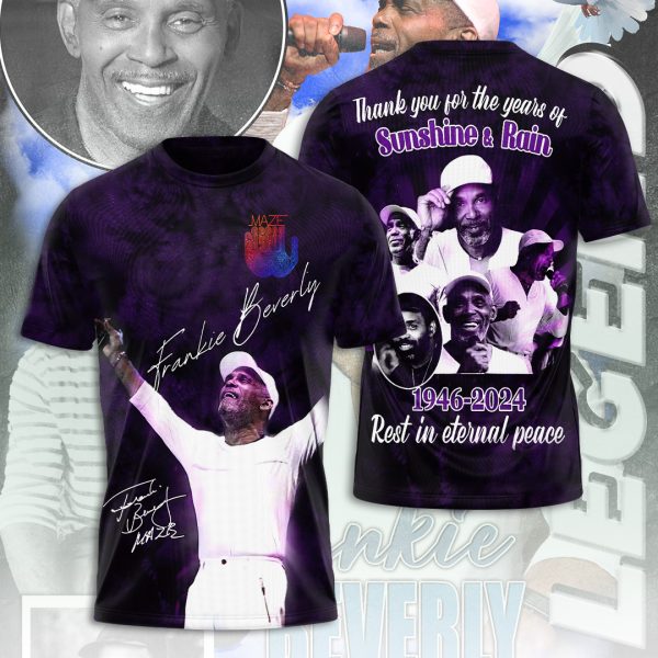 Frankie Beverly 3D Apparel - ANHNV 5348