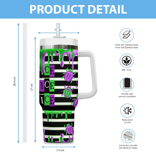 Beetlejuice 40oz Stanley Tumbler - ANHNV 5365