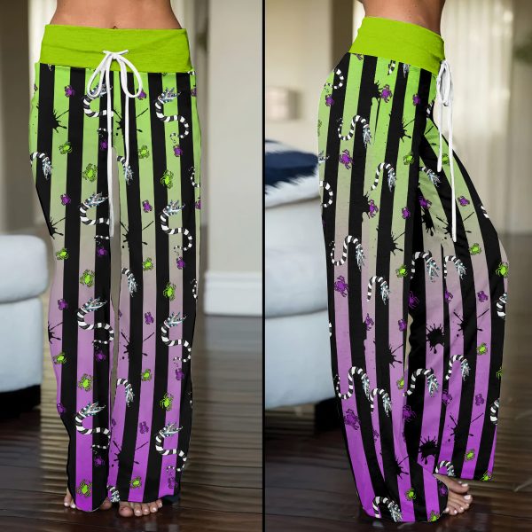 Beetlejuice High-Waisted Straight-Leg Trousers - ANHNV 5369