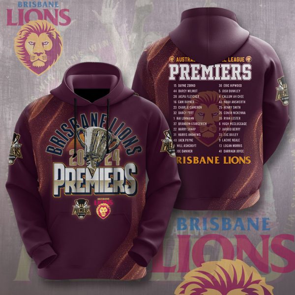 Brisbane Lions 3D Apparel - MAITM 8200