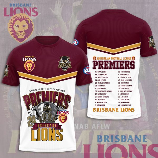 Brisbane Lions 3D Apparel - MAITM 8212