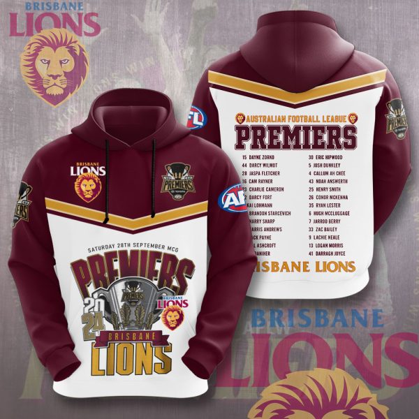 Brisbane Lions 3D Apparel - MAITM 8212