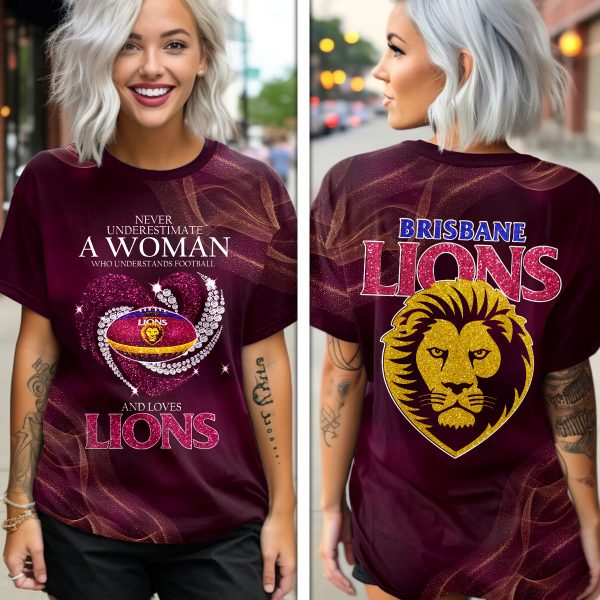 Brisbane Lions 3D Apparel - VANDH 3541