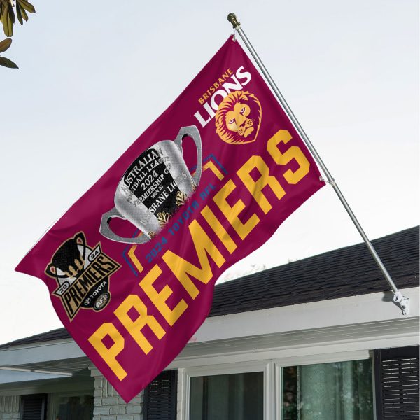 Brisbane Lions 3D House Flag - MAITM 8190