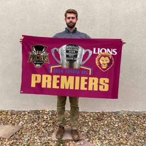 Brisbane Lions 3D House Flag - HOATT 6400