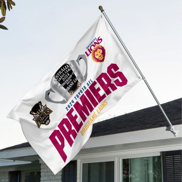 Brisbane Lions 3D House Flag - TANTN 8510