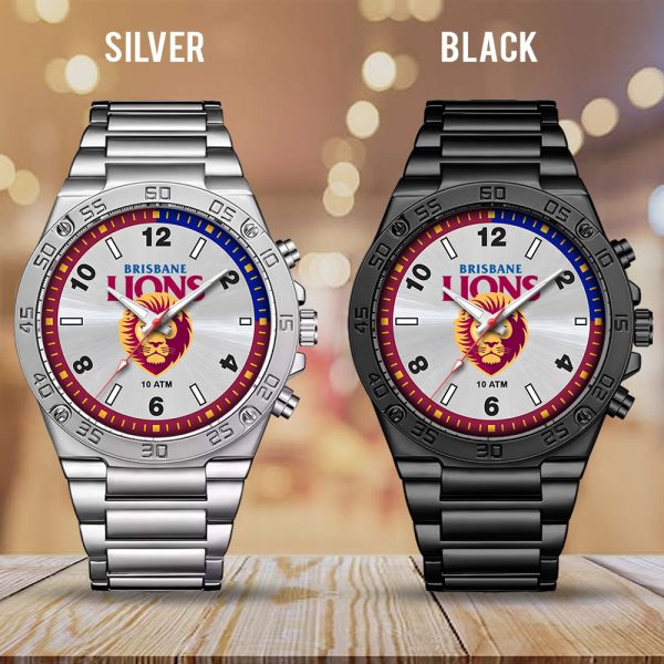 Brisbane Lions Gentleman Stainless Steel Watch - TANTN 8531