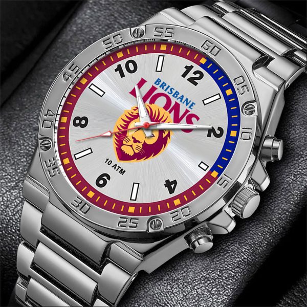 Brisbane Lions Gentleman Stainless Steel Watch - TANTN 8531