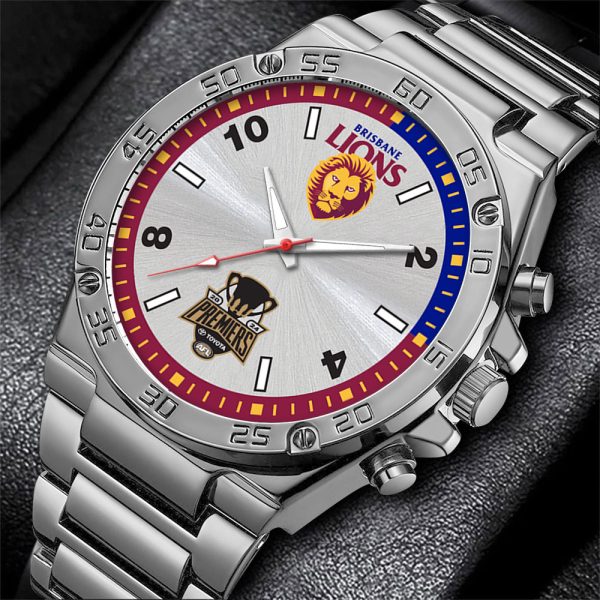 Brisbane Lions Gentleman Stainless Steel Watch - TANTN 8532