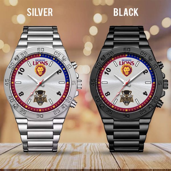 Brisbane Lions Gentleman Stainless Steel Watch - TANTN 8532