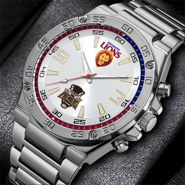 Brisbane Lions Gentleman Stainless Steel Watch - TANTN 8533