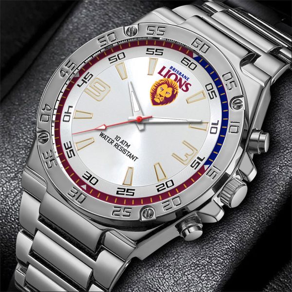 Brisbane Lions Gentleman Stainless Steel Watch - TANTN 8534