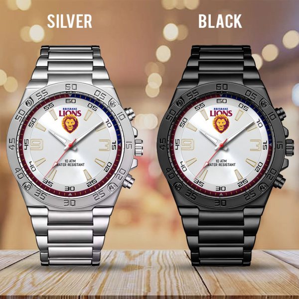 Brisbane Lions Gentleman Stainless Steel Watch - TANTN 8534