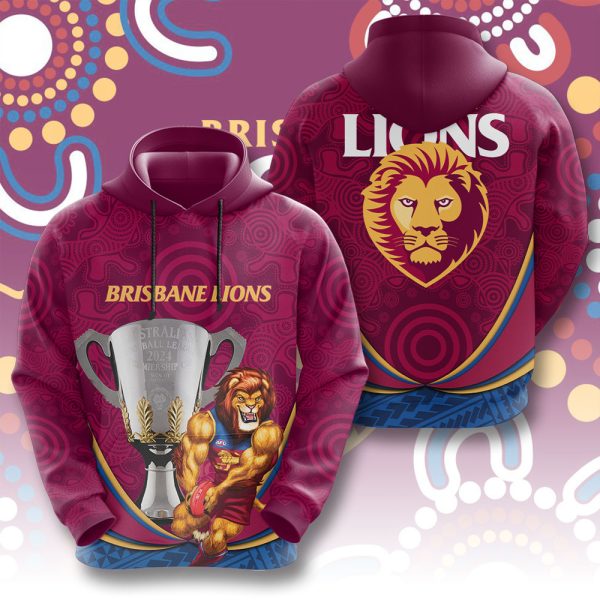 Brisbane Lions 3D Apparel - HOATT 6297