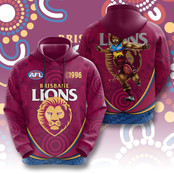 Brisbane Lions 3D Apparel - HOATT 6359