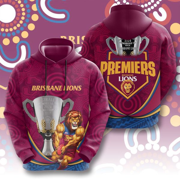 Brisbane Lions 3D Apparel - HOATT 6404