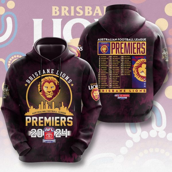 Brisbane Lions 3D Apparel - MAITM 8213