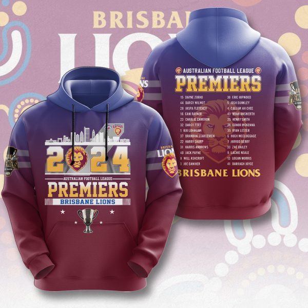 Brisbane Lions 3D Apparel - MAITM 8214