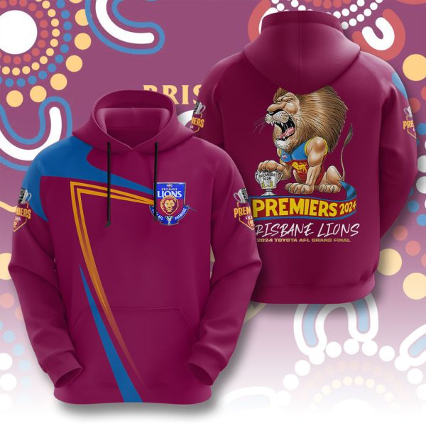 Brisbane Lions 3D Apparel - TANTN 8514