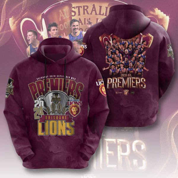 Brisbane Lions 3D Apparel - TANTN 8524