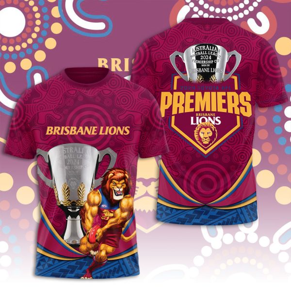 Brisbane Lions 3D Apparel - HOATT 6404