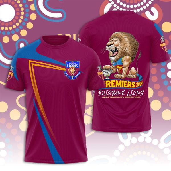 Brisbane Lions 3D Apparel - TANTN 8514