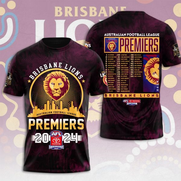 Brisbane Lions 3D Apparel - MAITM 8213