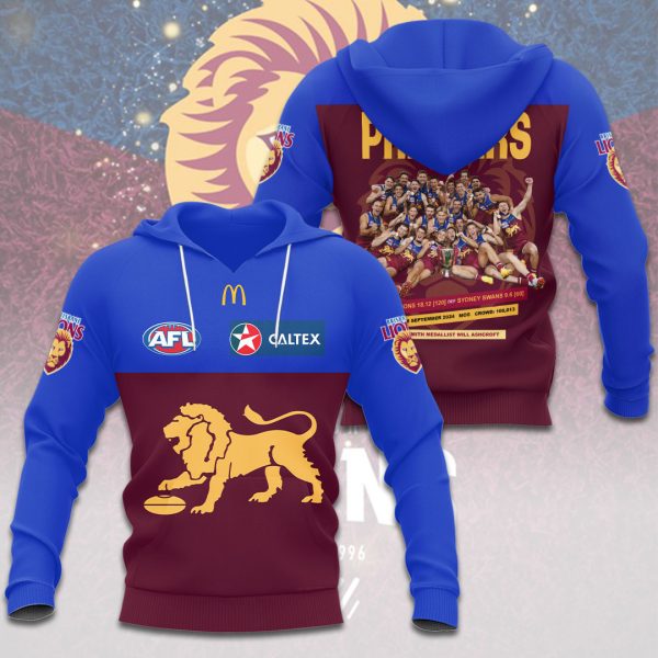 Brisbane Lions 3D Apparel - VANDH 3547