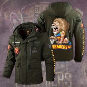 Brisbane Lions 2D Parka Jacket - TANTN 8501