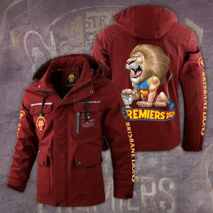 Brisbane Lions 2D Parka Jacket - TANTN 8501