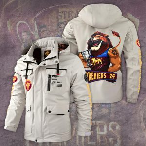 Brisbane Lions 2D Parka Jacket - TANTN 8502